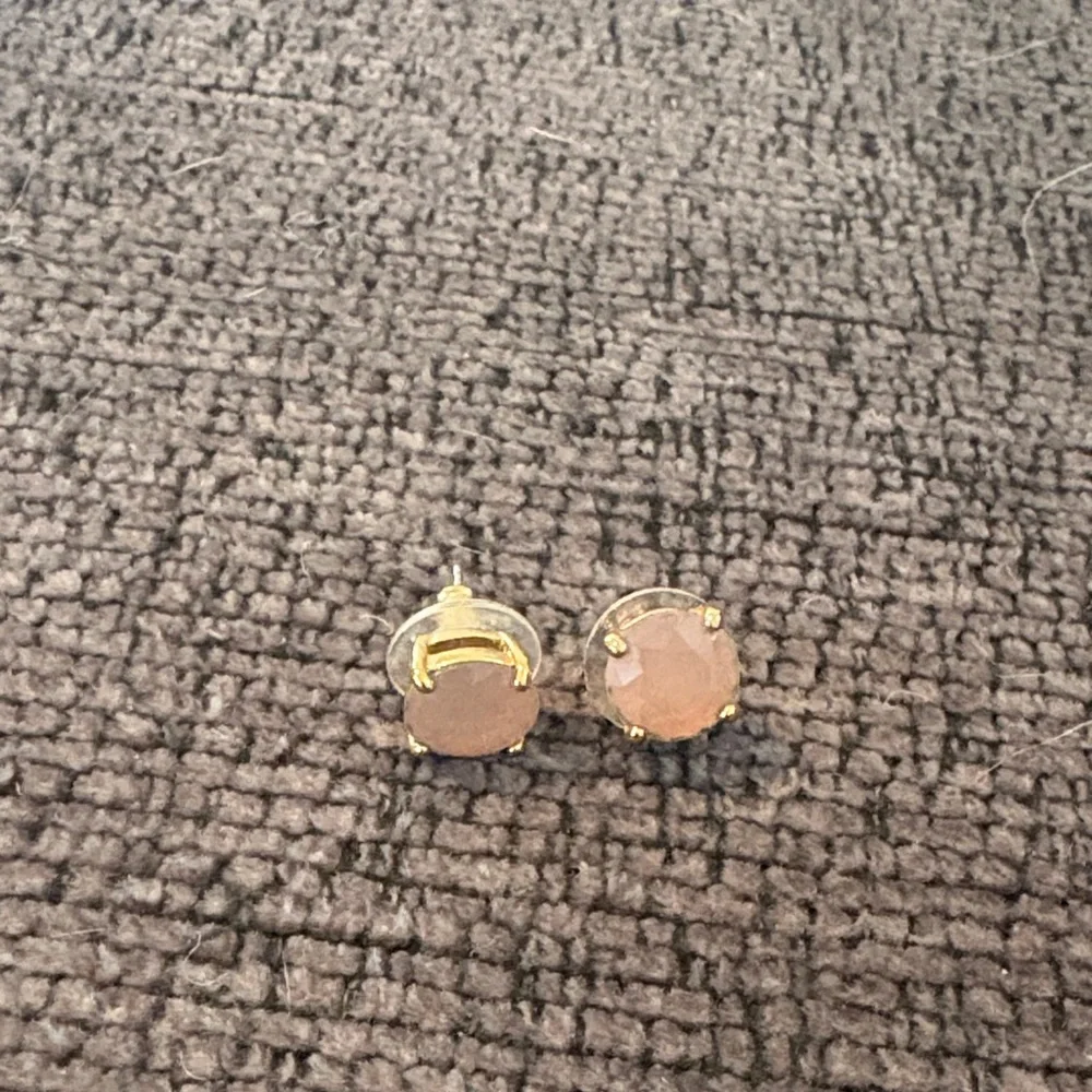 Kate Spade Pale Pink Gumdrop Stud Earrings - Picture 2 of 4